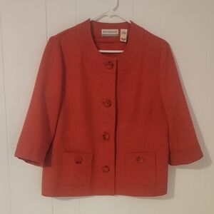VTG alfred dunner Jacket Sz 12P